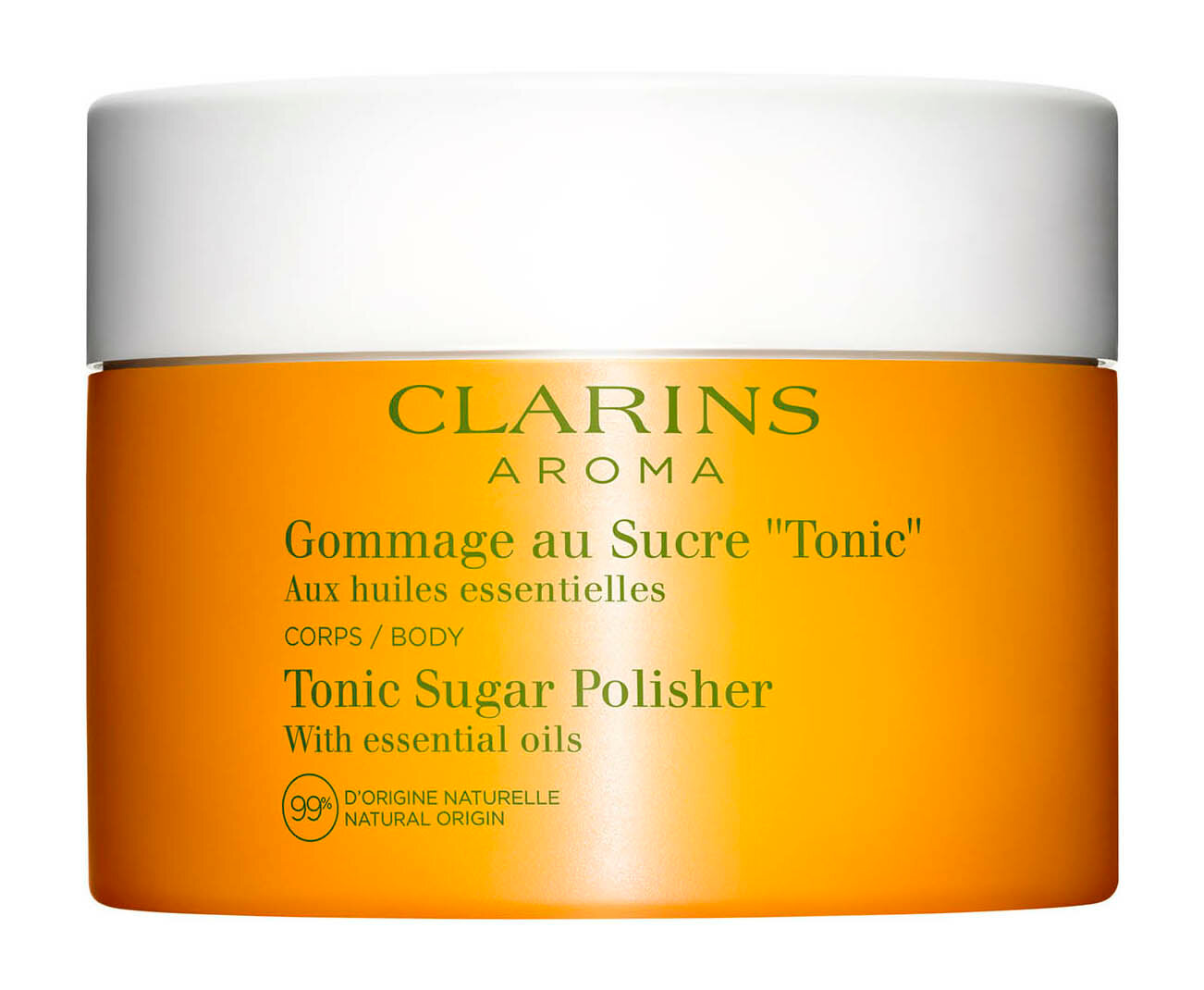 Тонизирующий сахарный скраб для тела Clarins Aroma Tonic Sugar Polisher /250 мл/гр.