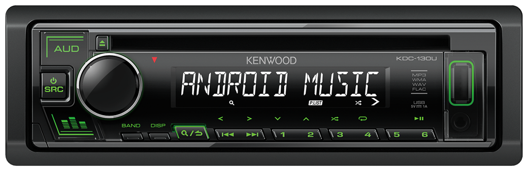 Автомагнитола KENWOOD KDC-130UB, USB - фото №1