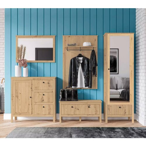 Обувница коллекции Хельга дуб артизан