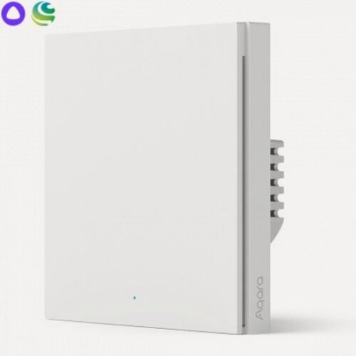 Изображение товара Умный выключатель Aqara H1 EU(без нейтрали, 1 клавиша)