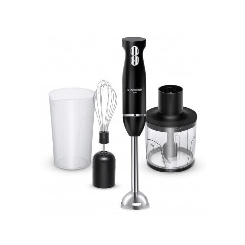 Блендер погружной Starwind SBP2200 850Вт черныйсеребристый 328000₽