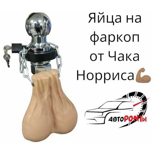 Яйца на фаркоп от Чака Норриса телесные