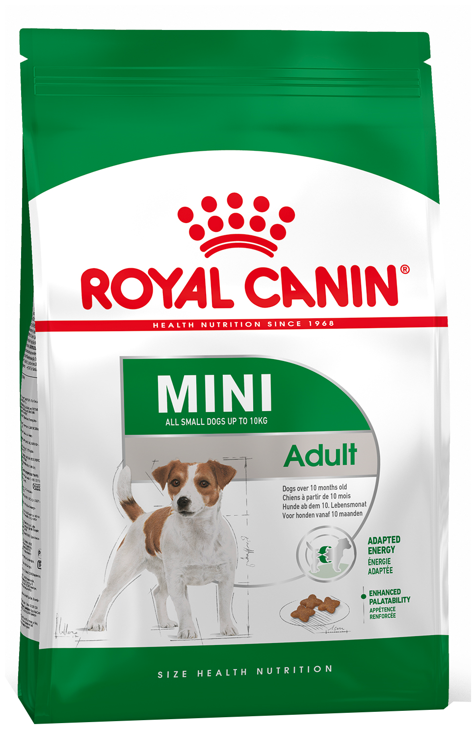 Royal Canin RC Для взрослых собак малых пород (до 10 кг): 10мес.- 8лет (Mini Adult) 30010080R4 0,8 кг 12700 (2 шт)