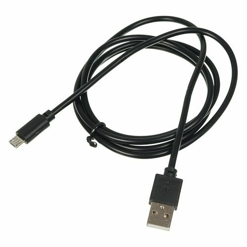 Кабель Digma micro USB (m) - USB (m), 1.2м, 2A, черный [microusb-1.2m-blk]