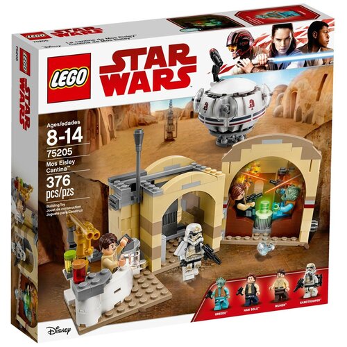 lego 75205 mos eisley cantina лего кантина мос эйсли LEGO Star Wars 75205 Кантина Мос-Эйсли, 376 дет.