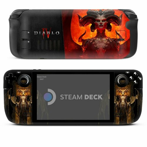 Защитная плёнка для Steam Deck, наклейка виниловая Diablo