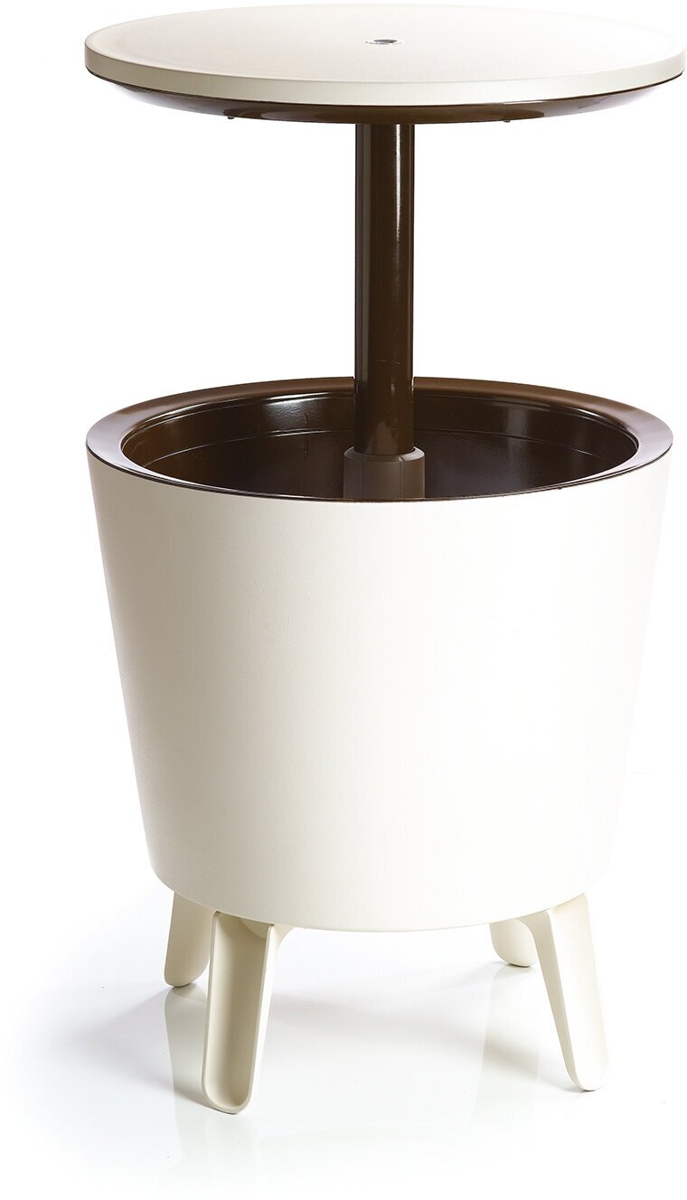 Столик Keter COOL BAR (крем/шоколад) (17186745)