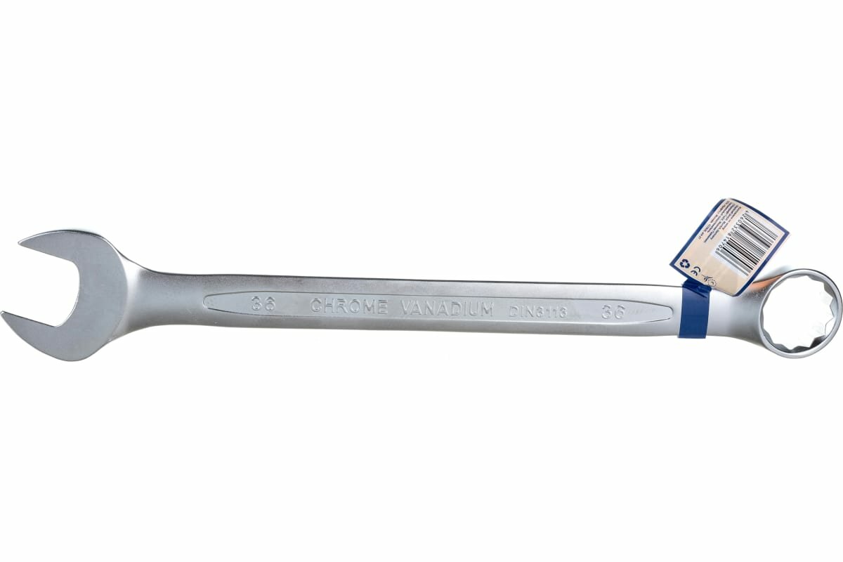 Ключ Kraft комбинированный 36мм (Cr-V, холодный штамп, холдер), - фото №5