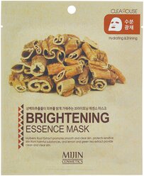 MIJIN Cosmetics тканевая маска Brightening Essence Mask smoothing and glow-boosting осветляющая, 25 г