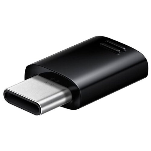 Переходник/адаптер Samsung microUSB - USB Type-C (EE-GN930B), 0.01 м, черный адаптер интерфейса ас3 м 220