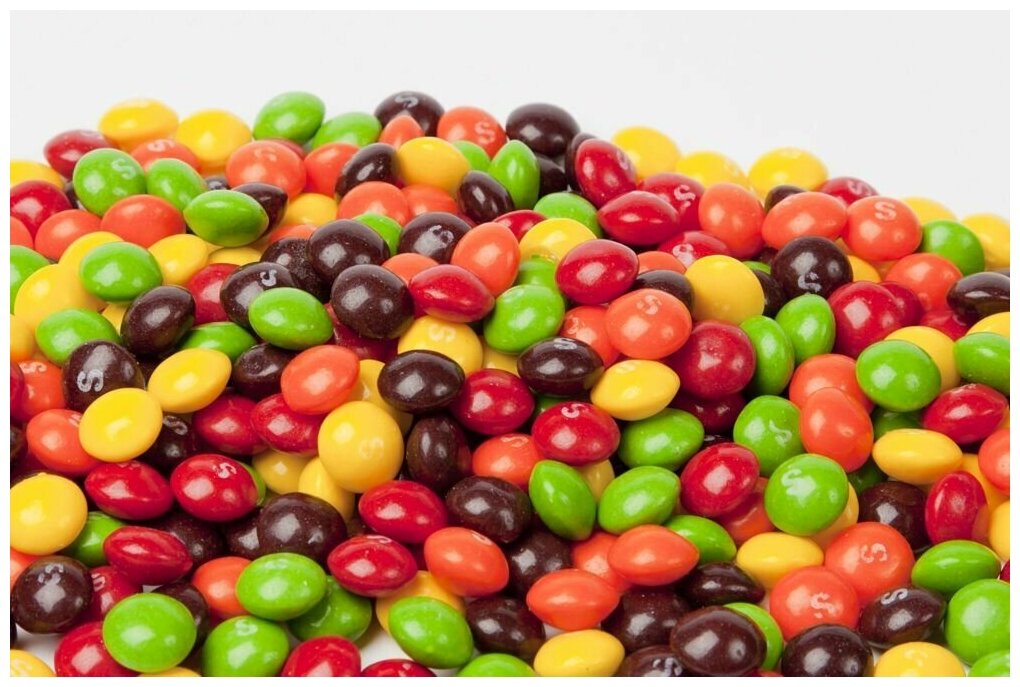 Жевательные драже Skittles Wild Berry конфеты 400 грамм - фотография № 2