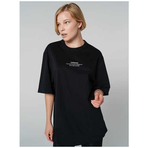 фото Футболка твое 81764 цвет: черный m-l