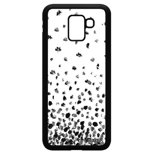 фото Чехол на телефон samsung galaxy j6 2018, "снег" дождь рисунок utaupia