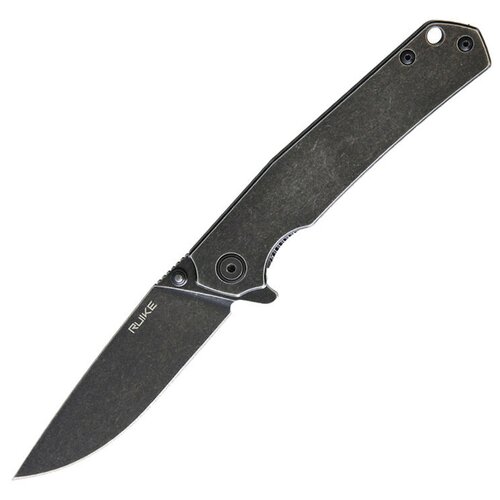 Нож складной RUIKE P801-SB черный нож складной ruike p801 серый металлик
