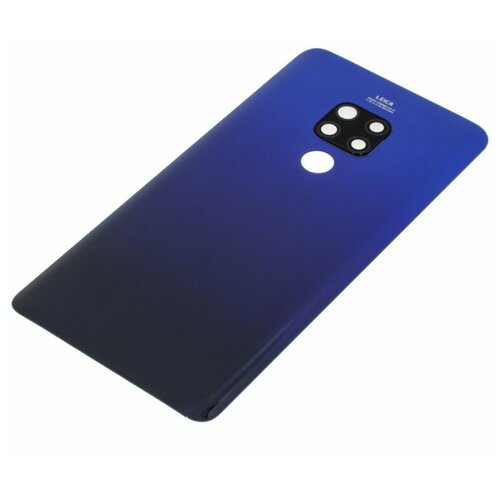Задняя крышка для Huawei Mate 20 4G (HMA-AL00) черный с синим, AAA задняя крышка для huawei mate 20 4g hma al00 черный aa