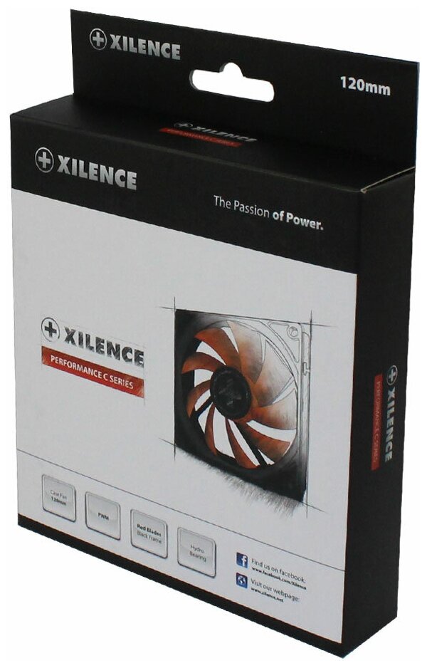 Вентилятор для корпуса Xilence Performance C XPF120.R.PWM (XF042) - фото №3