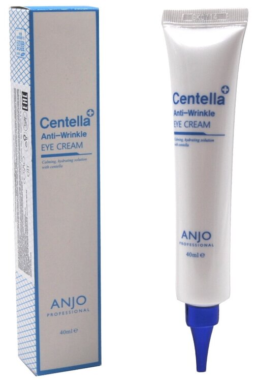 ANJO Professional Антивозрастной крем для кожи вокруг глаз с экстрактом центеллы, Сentella Anti-Wrinkle Ey 40 мл