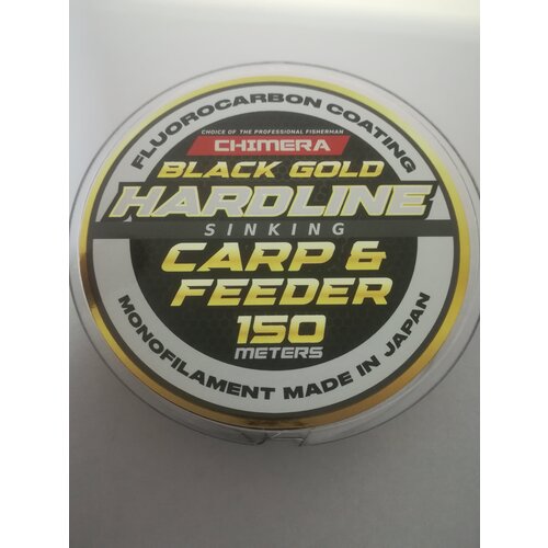 фото Леска chimera black gold hardline 150м - 0,309мм 7,200к