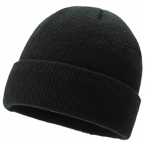 Шапка бини A-Store, размер универсальный, черный шапка бини a store размер универсальный черный