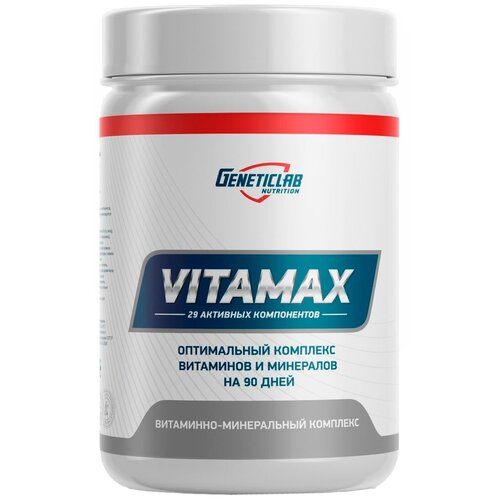 Таблетки Geneticlab Nutrition Vitamax, 1.5 г, 90 шт.