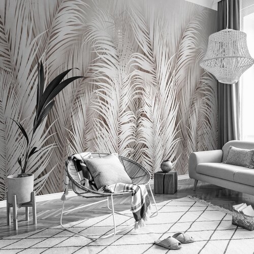 Фотообои 3Д 400х270 - Тропические листья 5929₽