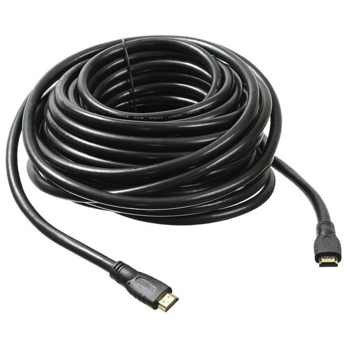 Кабель Buro HDMI - HDMI (BHP HDMI 2.0), 15 м, черный кабель hdmi hdmi 3м buro bhp hdmi 3 395381