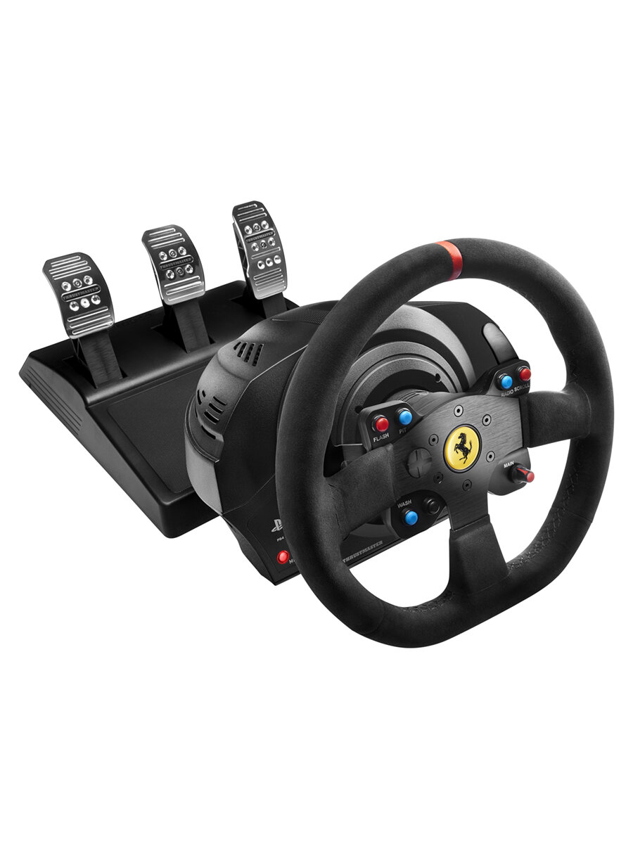 Руль Thrustmaster T300 Ferrari Integral Rw Alcantara ed eu, PS4/PS3