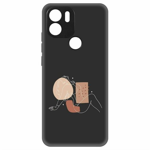 Чехол-накладка Krutoff Soft Case Чувственность для Xiaomi Poco C51 черный чехол накладка krutoff soft case предсказание для xiaomi poco c51 черный