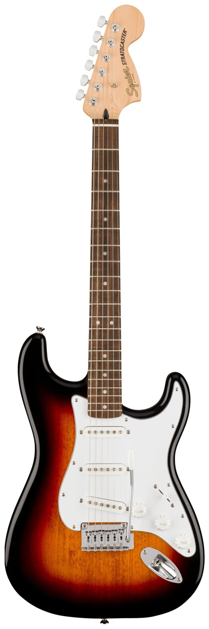 FENDER SQUIER Affinity 2021 Stratocaster LRL 3-Color Sunburst - Электрогитара