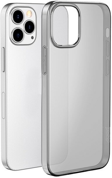 Чехол Hoco для iPhone 12/12 Pro полиуретан (TPU) толщина 0.8 мм анти износ прозрачный