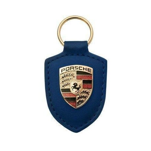 Брелок для ключей с гербом Porsche Crest Keyring, Blue, WAP0500950E