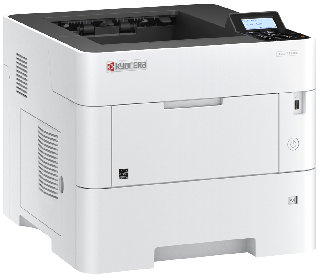 Принтер лазерный KYOCERA ECOSYS P3150dn, ч/б, A4, белый