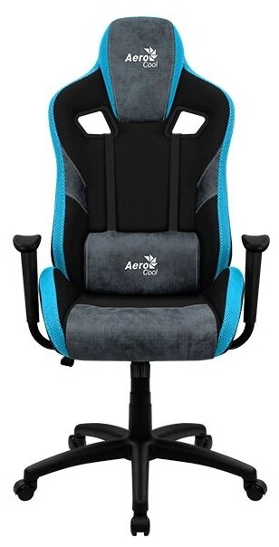 Кресло игровое Aerocool COUNT Steel Blue чёрный синий 4710562751260