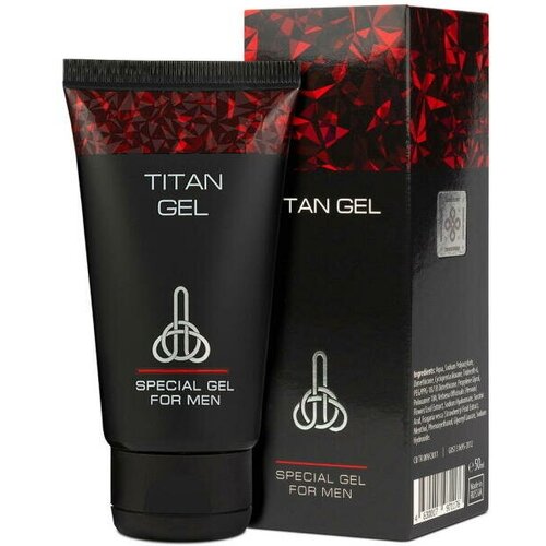 Titan Gel (Титан гель) Возбуждающая гель-смазка на водной основе, интимный лубрикант, пролонгатор для мужчин