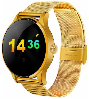 Смарт часы Smart Watch K88H золотистый