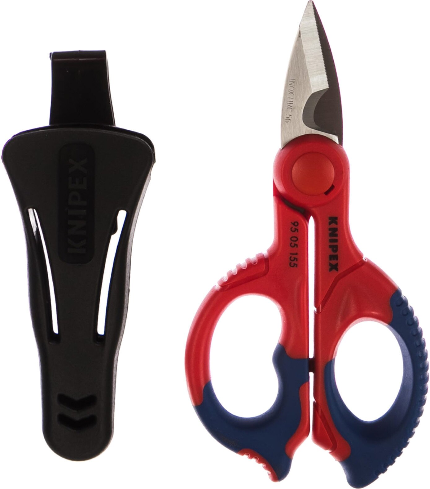 Строительные ножницы прямые 155 Knipex KN-9505155SB