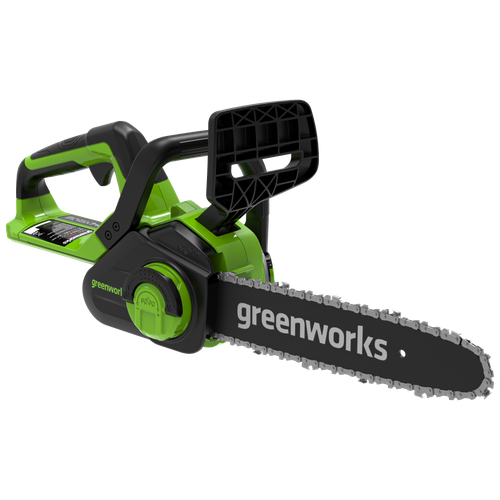 Аккумуляторная пила Greenworks G40CS30II (2007807) 40 В/2 А·ч аккумуляторная пила greenworks gd40cs18k4 1800 вт 2 34 л с 40 в 4 а·ч зеленый черный