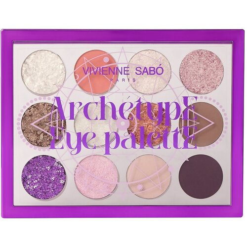 Палетка теней для век Vivienne Sabo Rituel Esoterique Archetype Eyeshadow Palette /12 мл/гр.