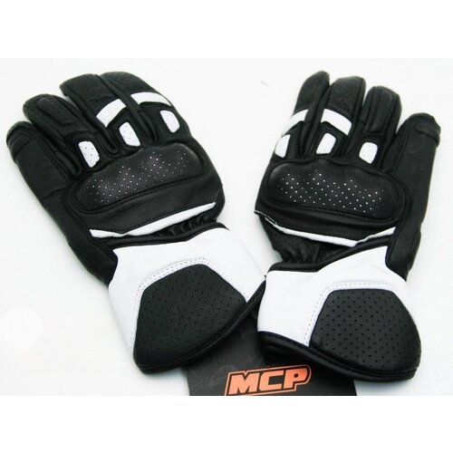 Мотоперчатки Wild MCP (черно-белый, Black-White, M)