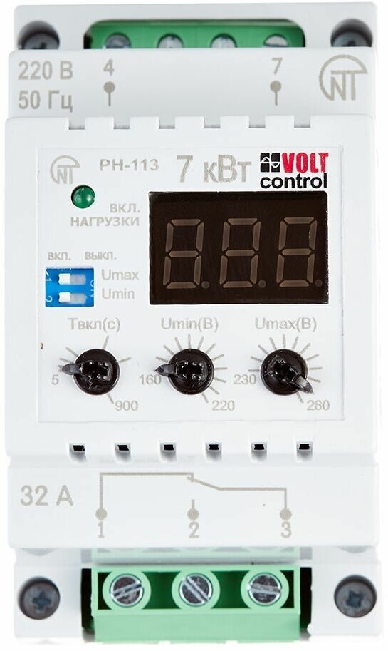 Реле контроля напряжения Новатек-Электро РН-113