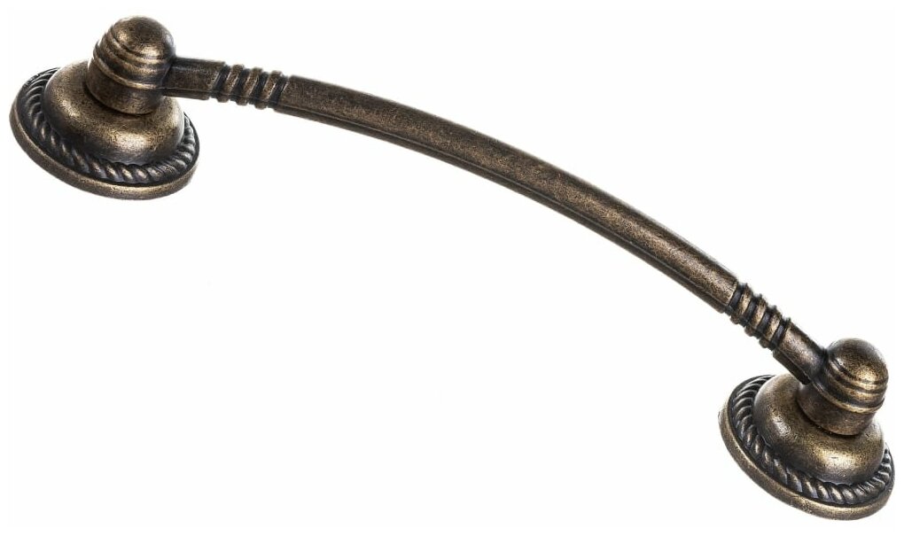 Мебельная ручка JET 151 м.ц. 96 мм, античная бронза RH151Z.096BA99 - фотография № 1