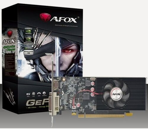 Изображение товара Видеокарта Afox GeForce GT 1030 LP SINGLE FAN 4G