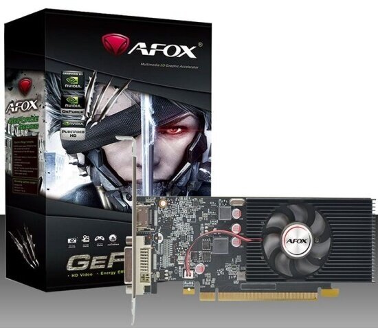 Видеокарта Afox GeForce GT 1030 LP SINGLE FAN 4G