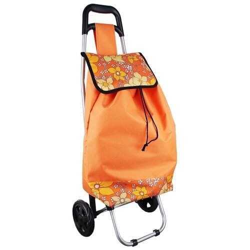 Сумка-тележка Vetta, 36х94х26 см, оранжевый, синий сумка тележка vetta 36х94х26 см оранжевый