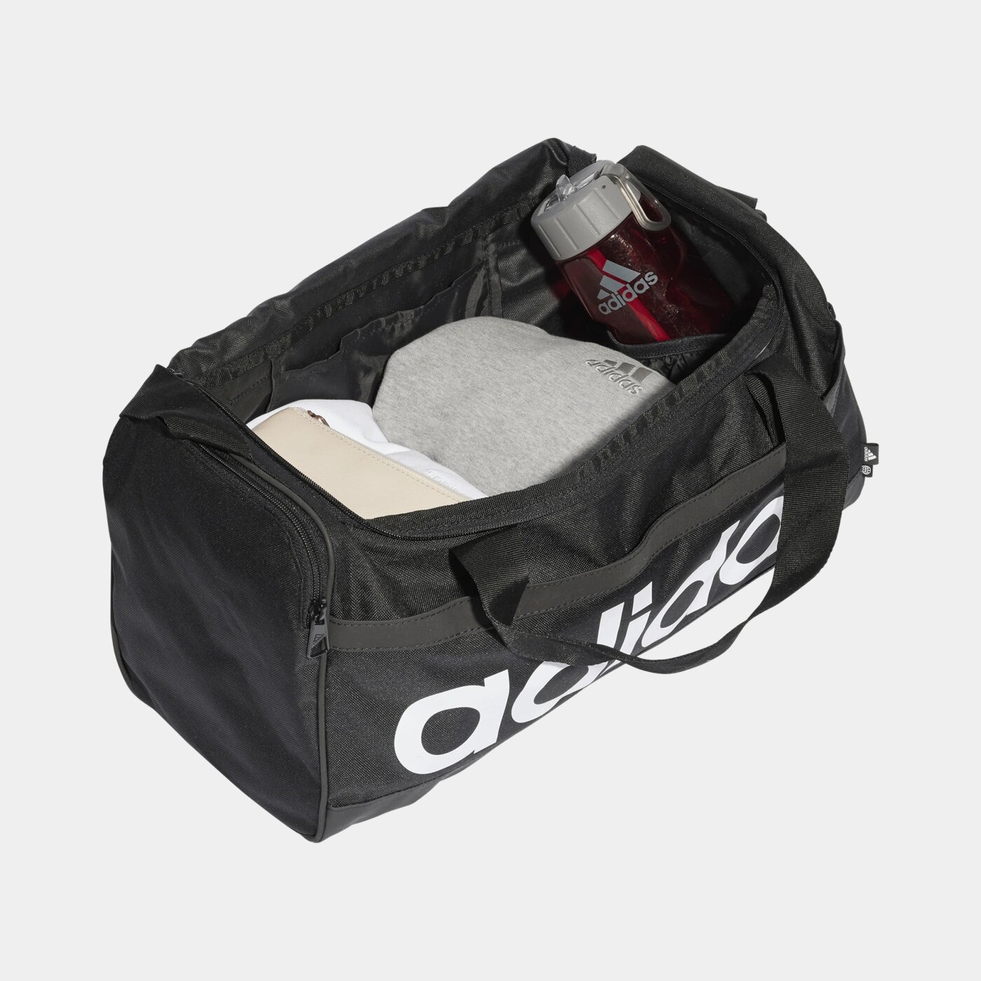 Сумка спортивная сумка adidas, 25 л. чёрная - фотография № 6