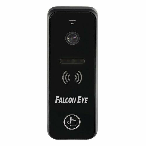 Видеопанель Falcon Eye FE-ipanel 3 HD, цветная, накладная, черный вызывная панель slinex ml 20crhd золото чёрный ahd cvbs со встроенным контроллером и считывателем бесконтактных карт em marin