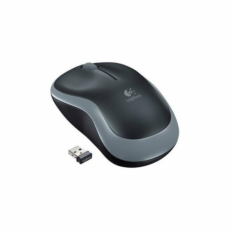 Мышь беспроводная Logitech M185, grey (910-002238) - фото №7