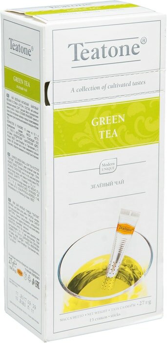 Чай зеленый Teatone 15 пак А-Трейд - фото №17
