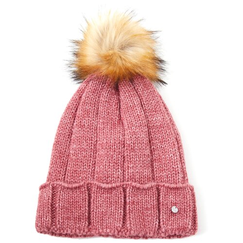 фото Шапка женская finn flare, цвет: темно-розовый a20-12138_320, размер: 56