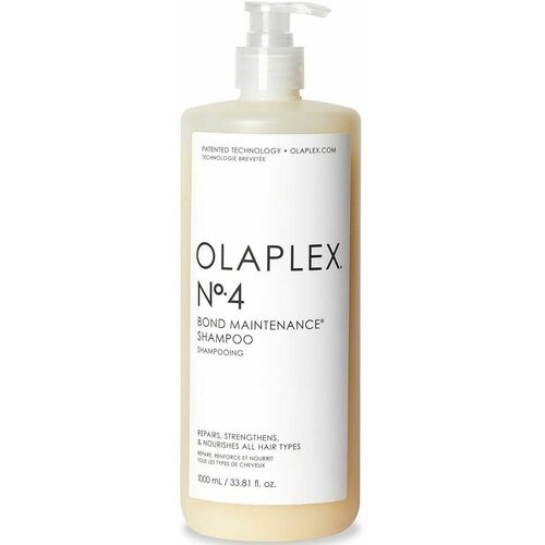 OLAPLEX N.4 BOND MAINTENANCE SHAMPOO - Шампунь Бонд 1000 мл olaplex no 4 bond maintenance shampoo 250 ml pack of 2